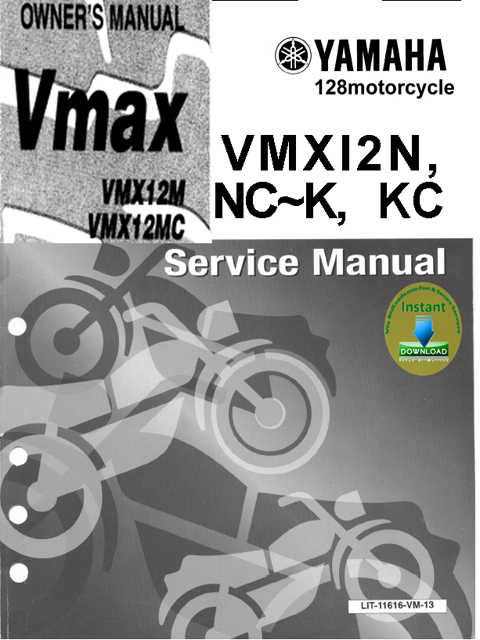 Product picture Yamaha_VMX12(N.NC-K.KC,M_MC)_  2 in 1 Service_Manual & Owners Guide .doc