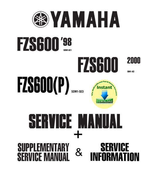 Product picture Yamaha_Fazer_FZS600 3 in 1 User Manual  Pakage (Service Repair  supplementary Full Speccification)