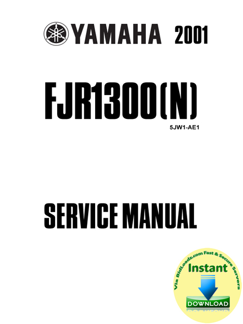 Product picture Yamaha_FJR1300 (N) _2001_Service_Repair_Manual